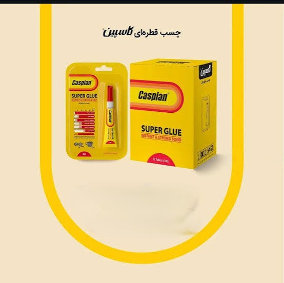 چسب قطرهای فوری کاسپین مدل 001 حجم ۳ میلیلیتر با چسبندگی سریع_فونینو